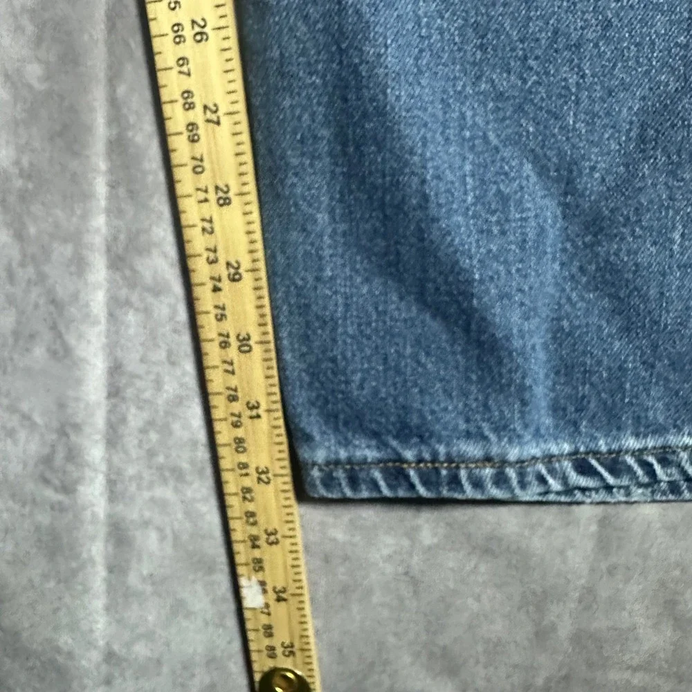 Levis 550 Relaxed Fit Tapered Leg Jeans Mens 38x34 Blue Medium Wash Denim Work